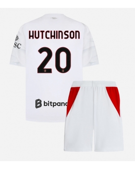 AC Milan Omari Hutchinson #20 Maglia Gara Trasferta Repliche 2026-27 Bambino Maniche Corte AC Milan Omari Hutchinson #20 Maglia Gara Trasferta Repliche 2026-27 Bambino Maniche Corte